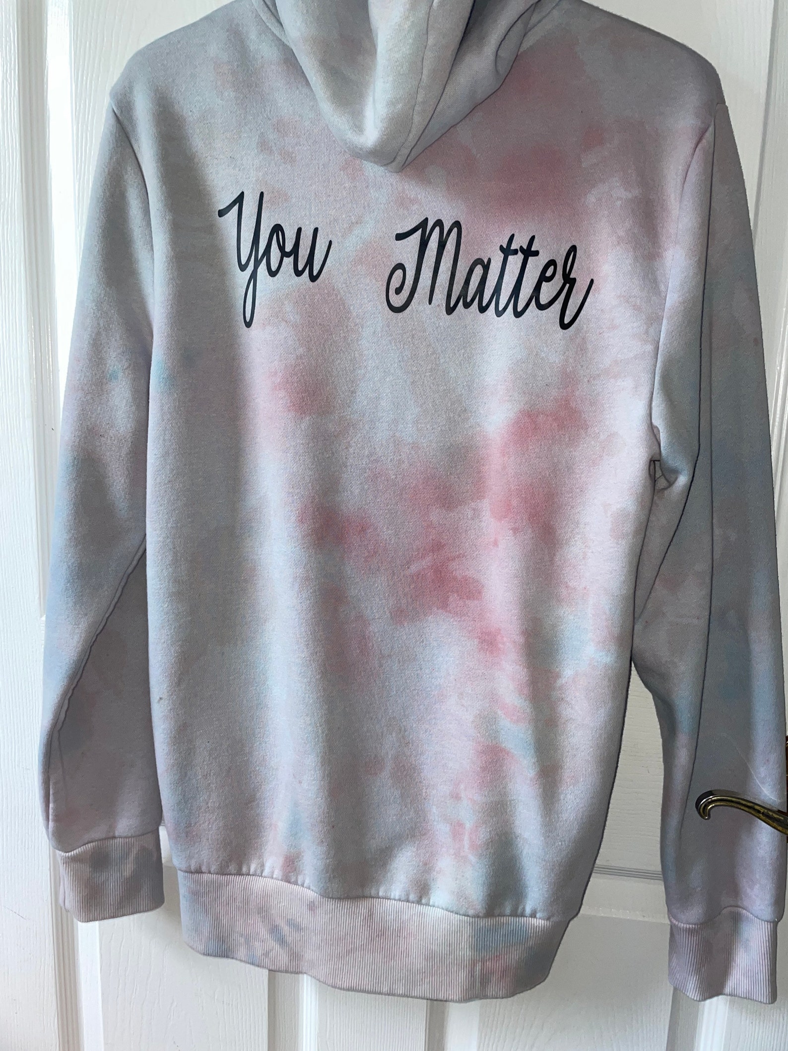 You matter purple hoodie Clearance