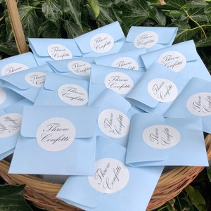 60 sacchetti di coriandoli blu per matrimonio - biodegradabili + mix di petali di rosa rossa, coriandoli blu per matrimonio - fai da te, riempi i sacchetti Il più economico su Etsy