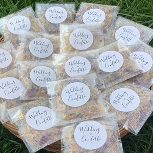100 coriandoli bianchi per matrimonio - petali di limone essiccati biodegradabili + rosa rossa in bustine premium opache vittoriane fai da te u fill. Il miglior rapporto qualità-prezzo