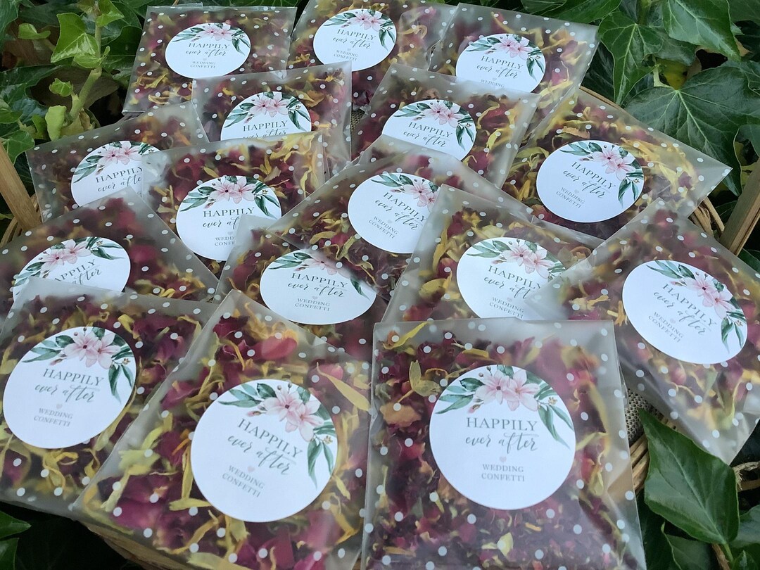 Coriandoli Biodegradabili Naturali | Coriandoli Matrimonio | Fiori Secchi Premium, Petali di Rosa, Lavanda Essiccata e Fiordaliso | Eco-Friendly e Biodegradabili