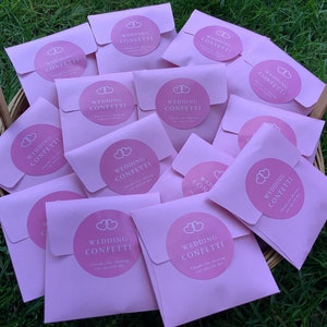 100 coriandoli rosa per matrimonio - petali di fiori biodegradabili fai da te, sacchetti di riempimento, miglior rapporto qualità-prezzo su Etsy 100 pezzi di coriandoli biodegradabili