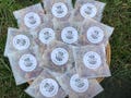 60 biodegradable wedding confetti throws - dainty dried red rose, highly aromatic -diy you fill bags… 60 bags of mr & mrs wedding confetti
