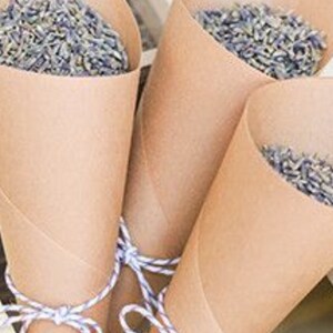 RIEMPIE 100 CORIANDOLI PER MATRIMONIO Coni lavanda essiccata provenzale francese 7 pinte riempie 100 coni, miglior rapporto qualità/prezzo su etsy/ebay. Coriandoli per matrimonio alla lavanda
