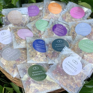 100 LEGE bruiloft confetti tassen + stickers x100-victoriana zelfdichtende tassen naar keuze uit mijn aanbiedingen, voeg gewoon een bericht toe bij het afrekenen