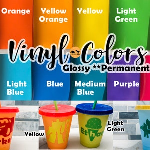 Personalize Color Changing Cups 16oz Personalized gift for goodie bags party favors birthdays school showers holidays image 8