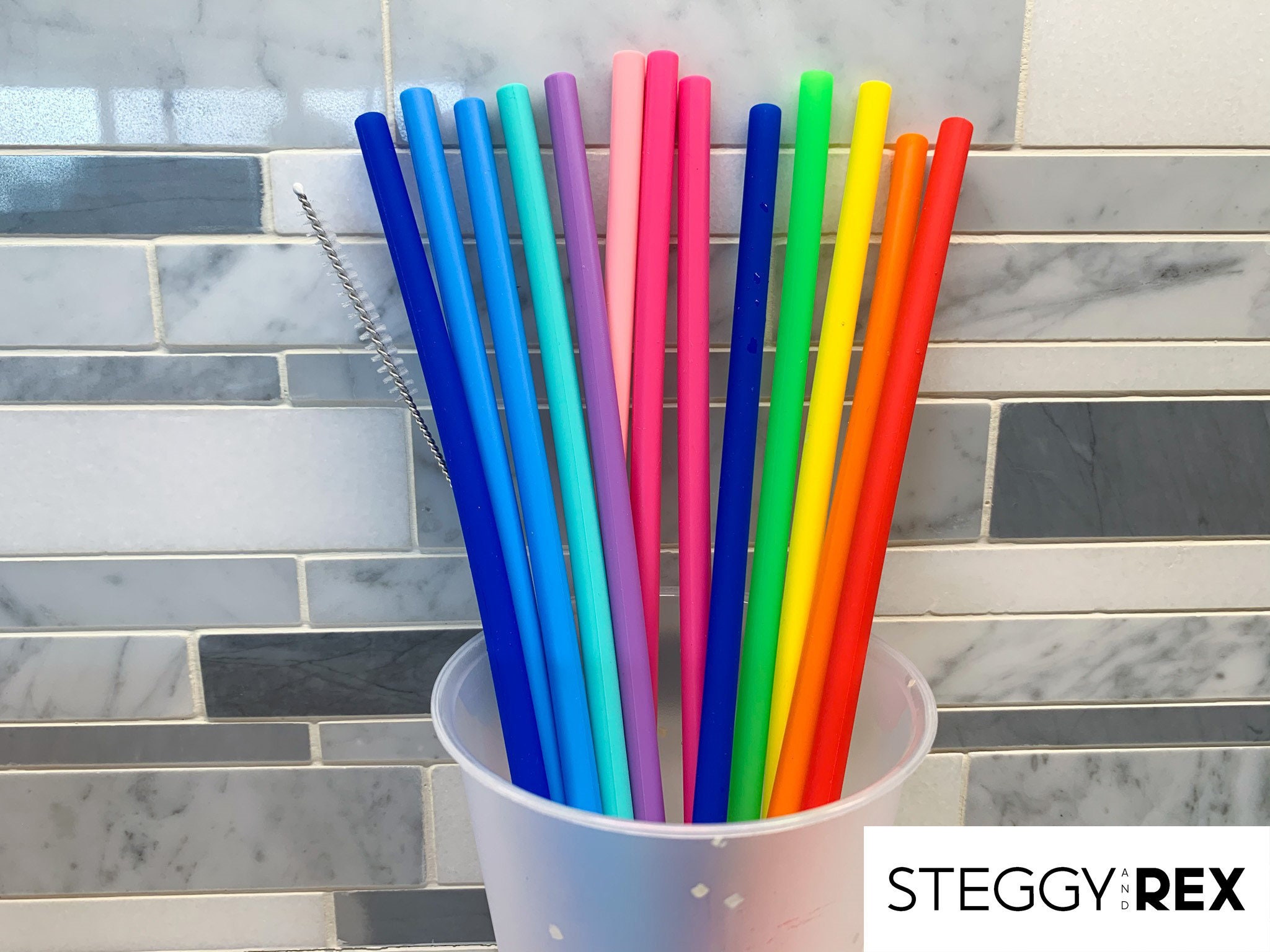 Silicone Straw Tip Covers Cap Reusable Straw Plugs Anti- Straw Tip Lids  Cartoon Straw Charms For 6-8 Mm Straws