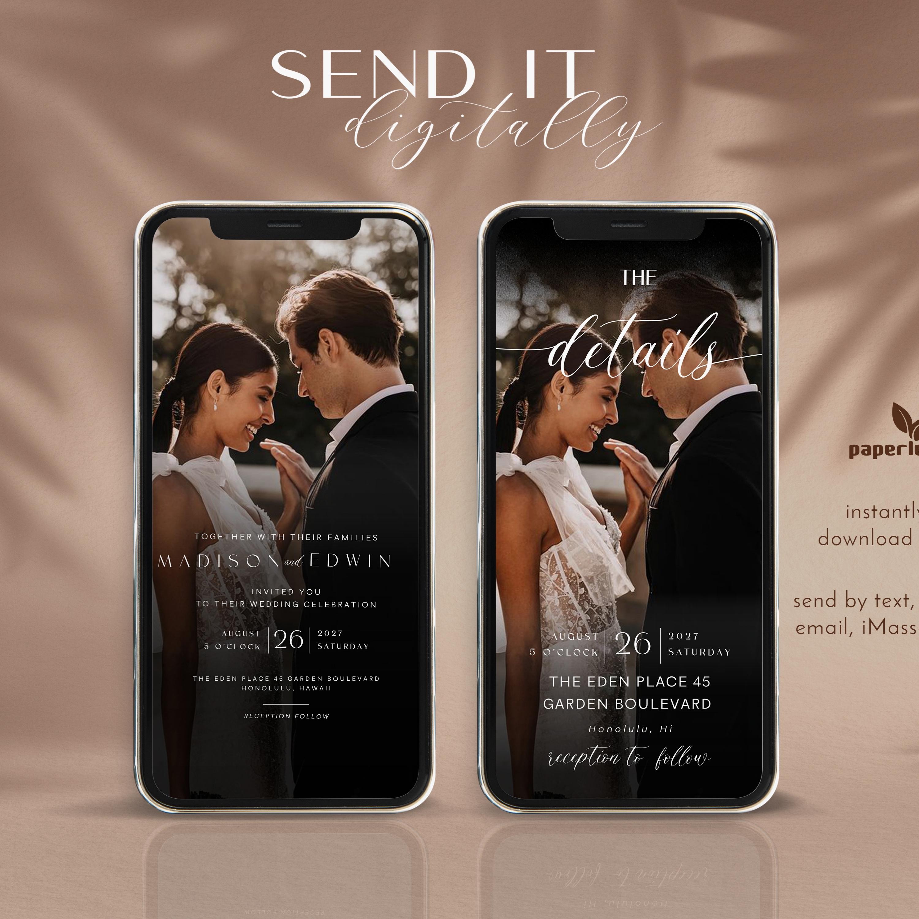 Ivory Script Wedding Signage Bundle: Editable Canva Templates (digital ...