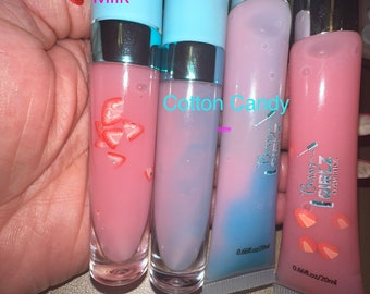 Cotton Candy scented lipgloss