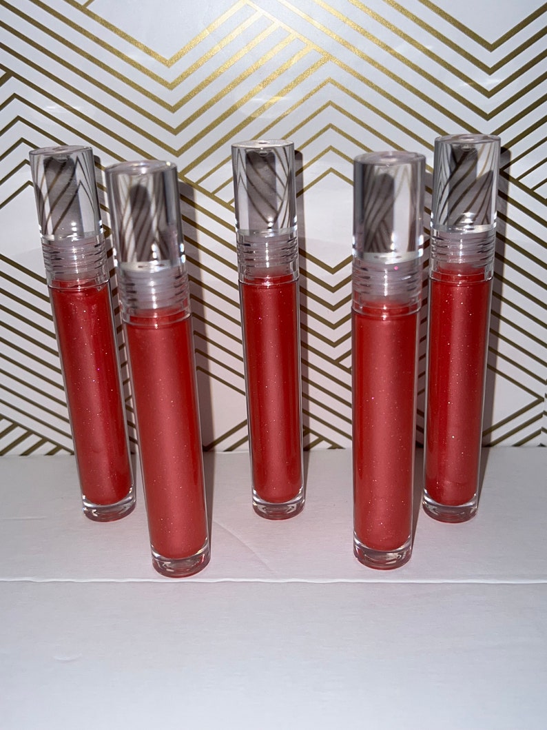 Pink Glitter Versagel Based Lip Gloss Princess Lip Gloss Etsy