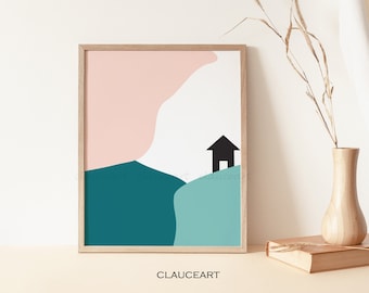 Abstract Wall Decor, Contemporary Prints, Abstract Wall Art Prints, Minimalist Wall Art, Living Room Wall Art, Printable Wall Art
