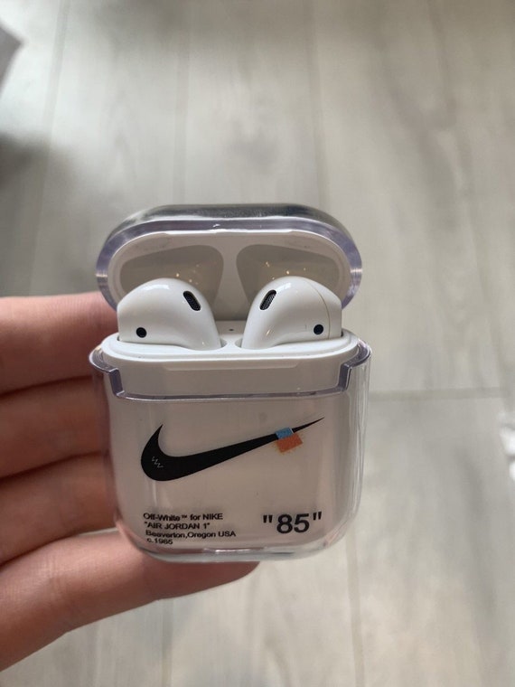 Airpod Nike Off-white Case Cover | Etsy Canada