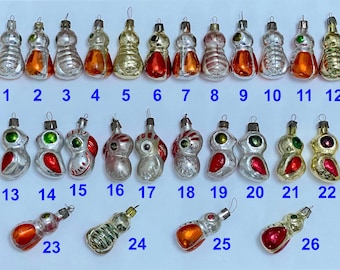 Adornos navideños vintage / Decoraciones navideñas retro coleccionables