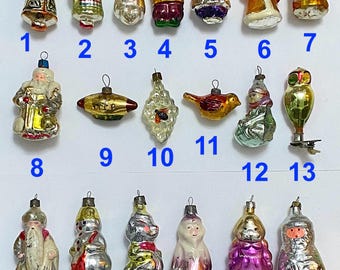 Vintage Blown Glass Christmas Ornaments: Collectible Tree Decorations
