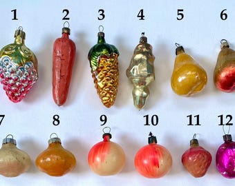 Adornos navideños vintage / Decoraciones navideñas retro coleccionables