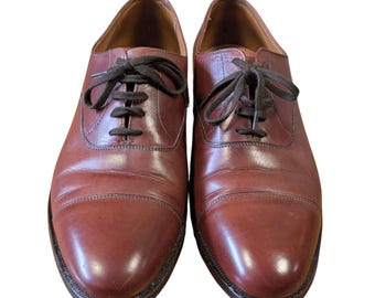 Vintage Crockett & Jones Connaught Oxfords | Chestnut Leather, UK 7E