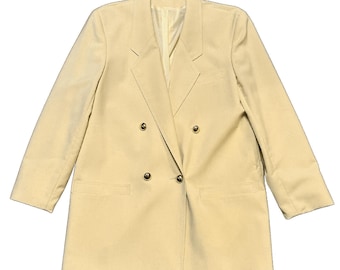 Vintage Clothing | 1980s Lemon Yellow C&A Blazer UK Size 10