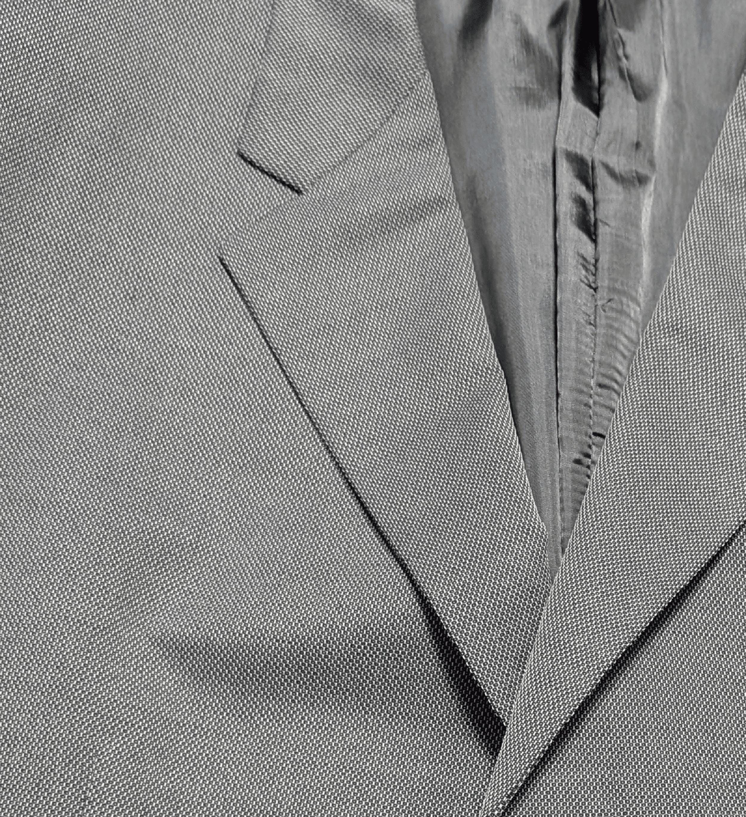 Designer Suits | Vintage Armani Collezioni Grey Wool Suit | Made