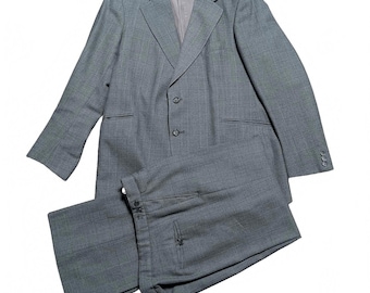 スーツ Old Armani Collezioni Grey Setup Designer Suits | Vintage Armani Collezioni Grey Wool Suit | Made