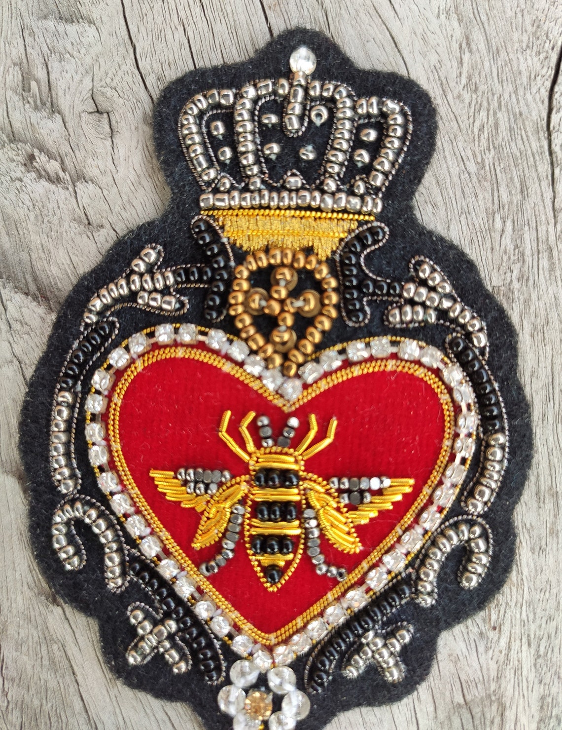 Beautifully Designed Hand Embroidered GUCCI Badge/Patch. Etsy