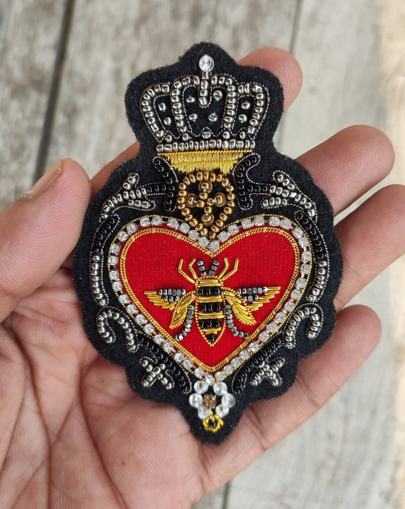 Beautifully Designed Hand Embroidered GUCCI Badge/Patch. Etsy