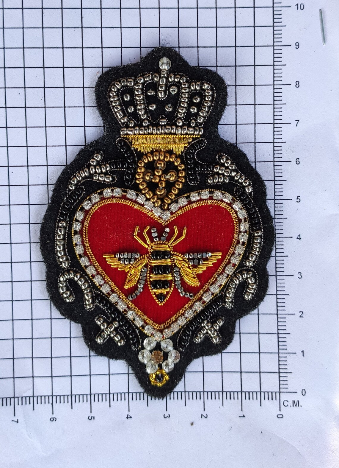 Beautifully Designed Hand Embroidered GUCCI Badge/Patch. Etsy