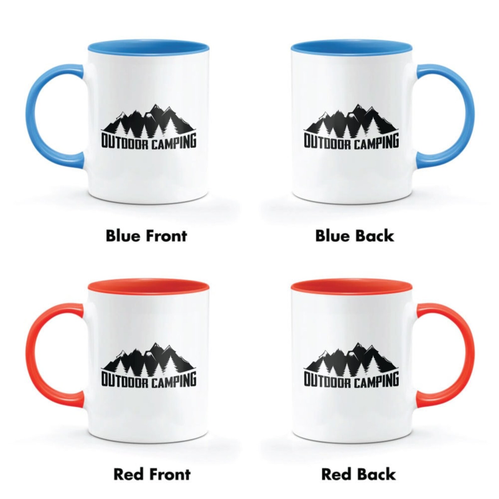 Outdoor Camping Nature Mug Earth Wild Gift Cup Office Etsy