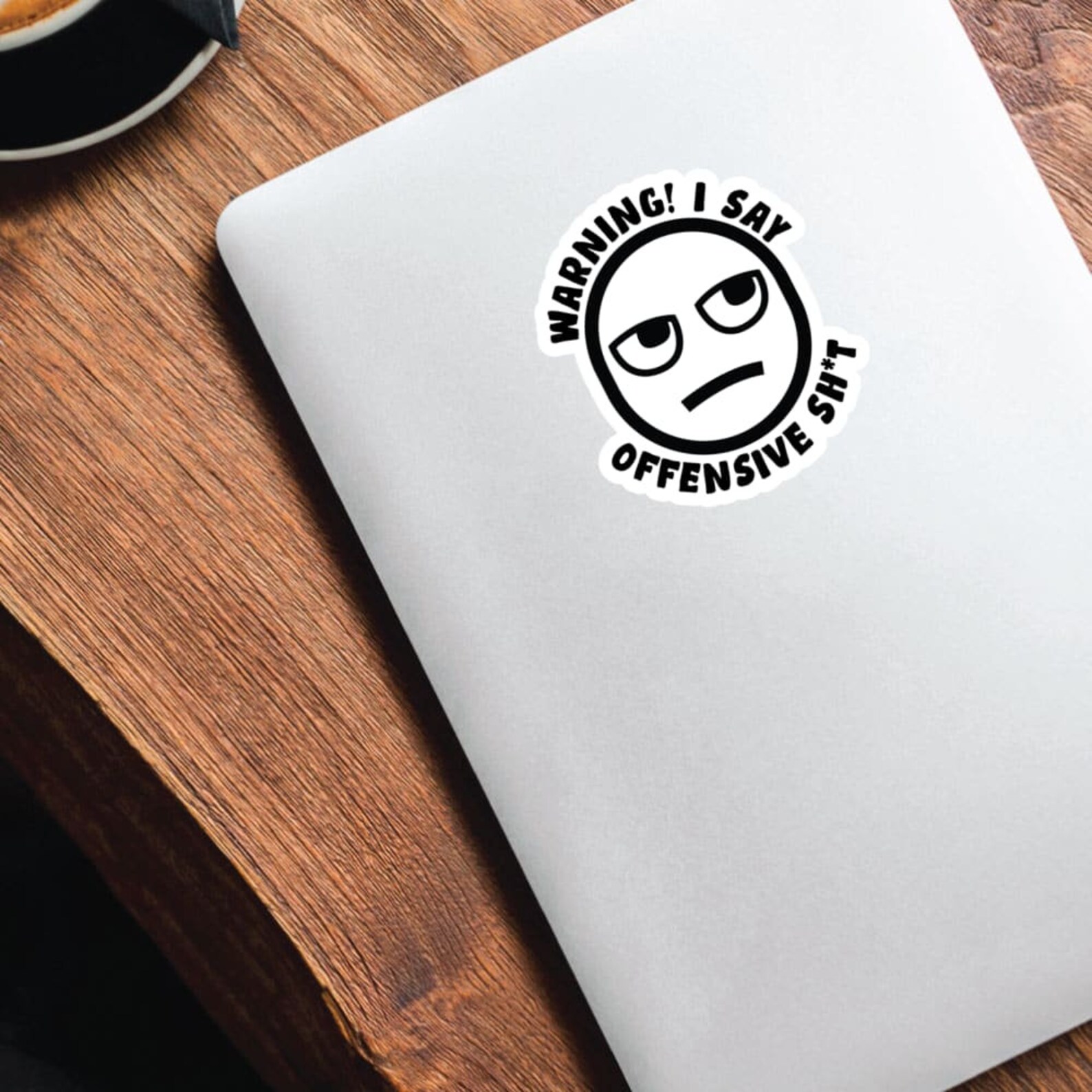 Warning I Say Offensive Funny Sticker Cars Decals Bumper Boat Etsy