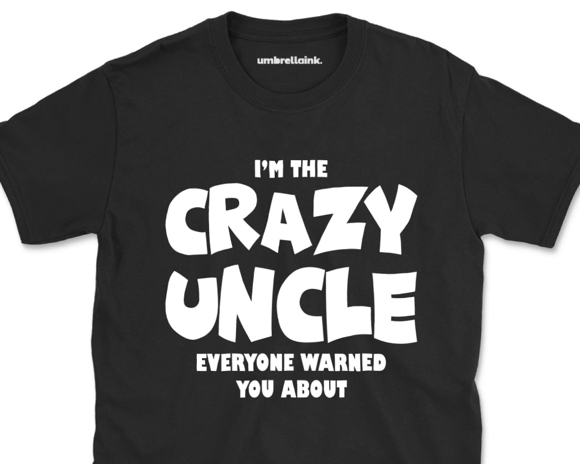 Crazy Uncle Funny Mens TShirts Tshirt Tee Men Women Gift Top Etsy
