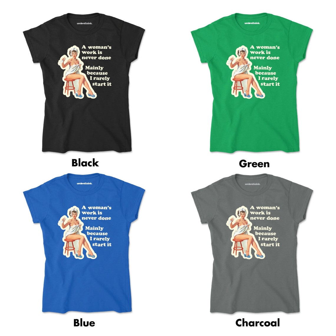 Womans Work Funny Womens TShirts Tshirt Tee Men Women Gift Etsy