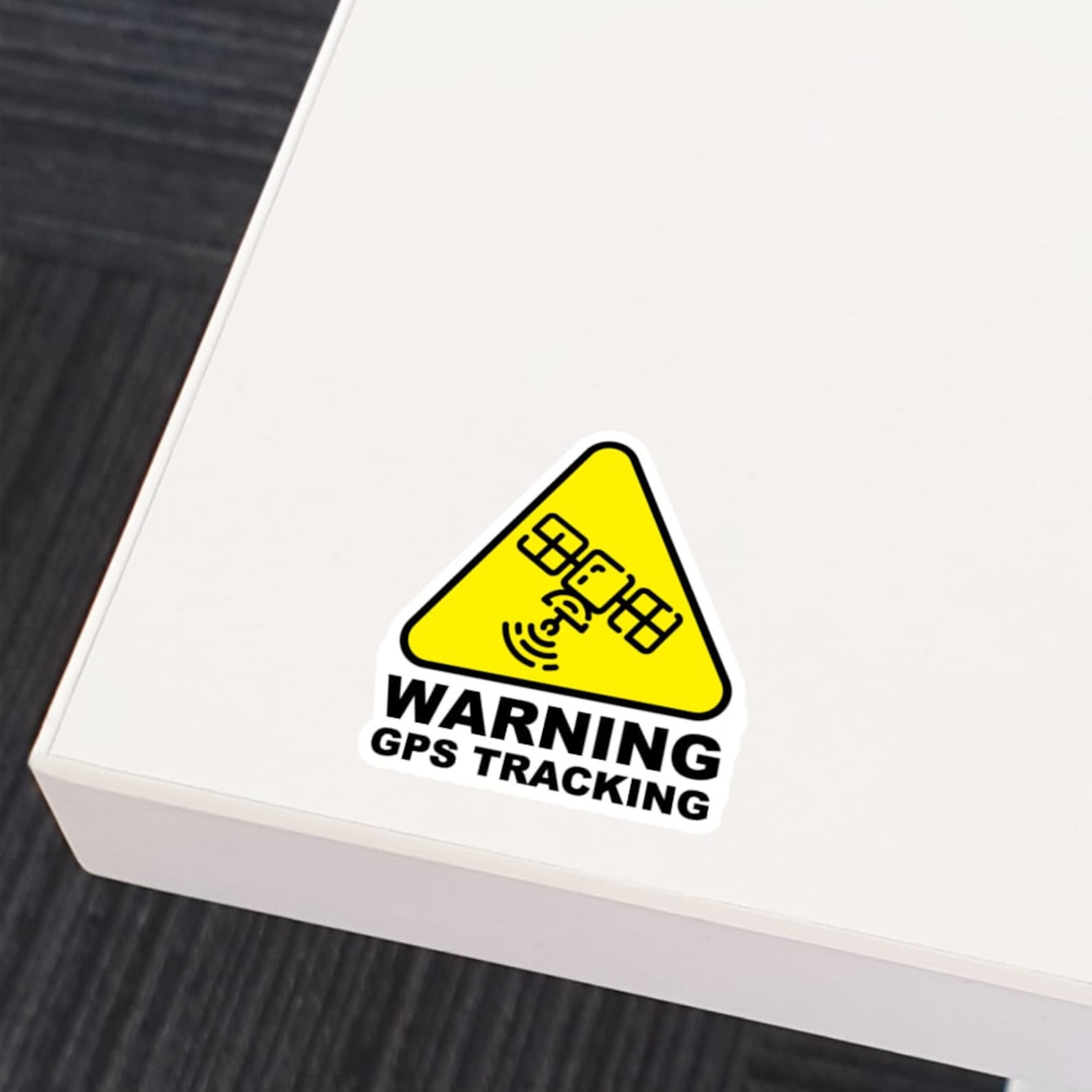 GPS Tracking Werk Sticker Sign Waarschuwing Sticker Auto Etsy