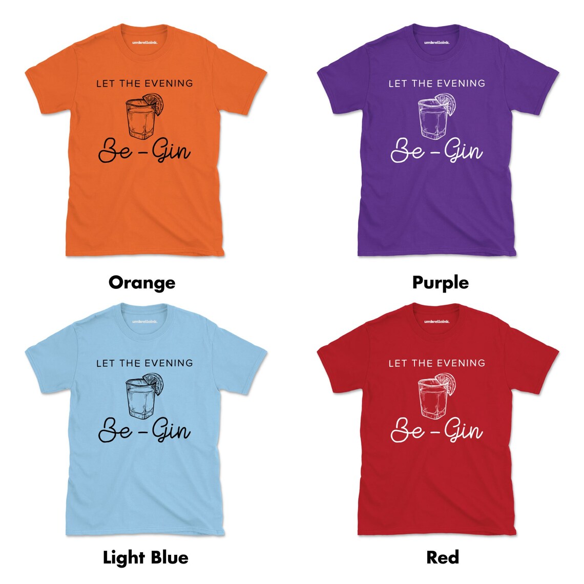 let the fun be gin t shirt