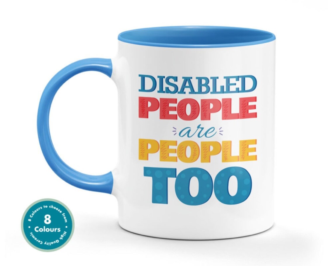 Disabled People Activist Mug Disability Disabled Gift Cup Etsy