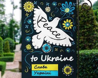 Ukrainische Friedenstaube Fahne Ukrainische Friedenstaube Ukrainische Flagge Bleib bei der Ukraine Unterstützung Ukrainische Volkskunst Ukrainische Volkskunst Ukrainische Volkskunst Ukrainische Volkskunst Ukrainische Flagge