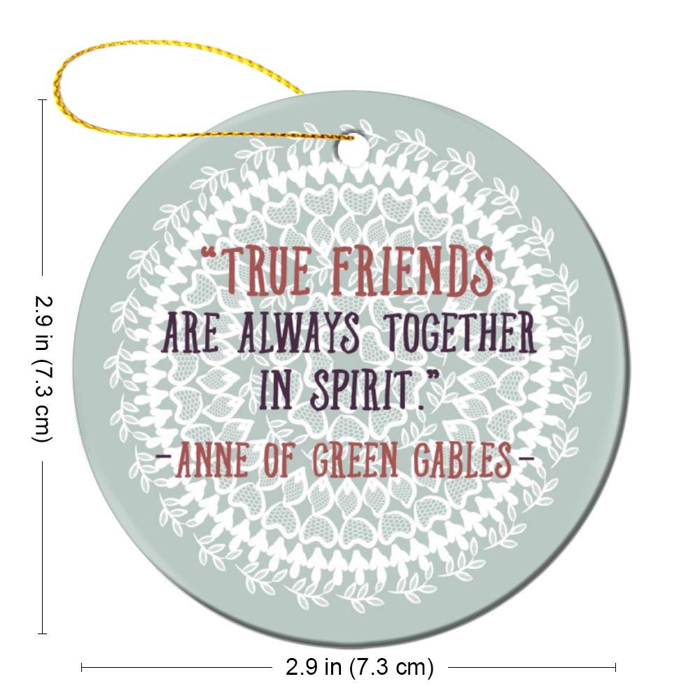 Anne of Green Gables Ornament Kindred Spirits Literary 2023 Best