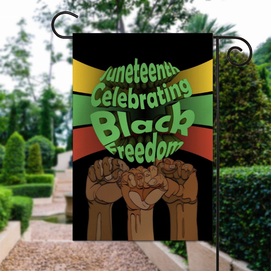 Flag Decorations Black Lives Matter Flag Yard Sign Etsy