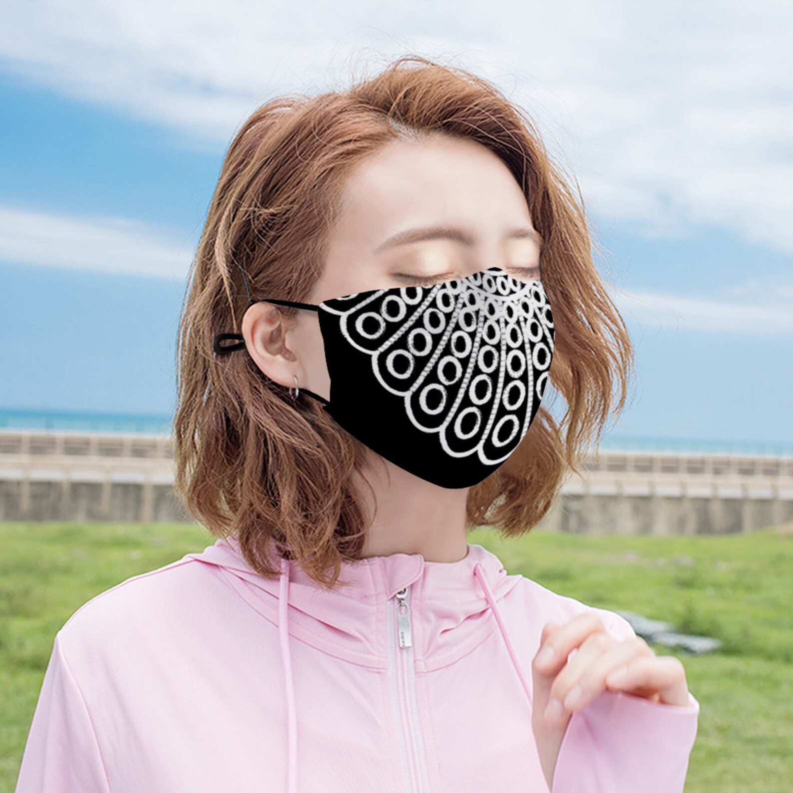 Dissent Collar RBG Face Mask With Filter Ruth Bader GINSBURG Etsy