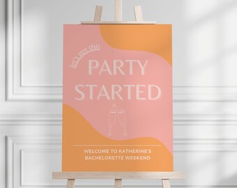 Vino Before Vows Bachelorette Welcome Sign: Wine Tour Theme (Digital File)