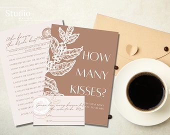 Love is Brewing Bridal Shower Games: Coffee Theme (Digital Download)