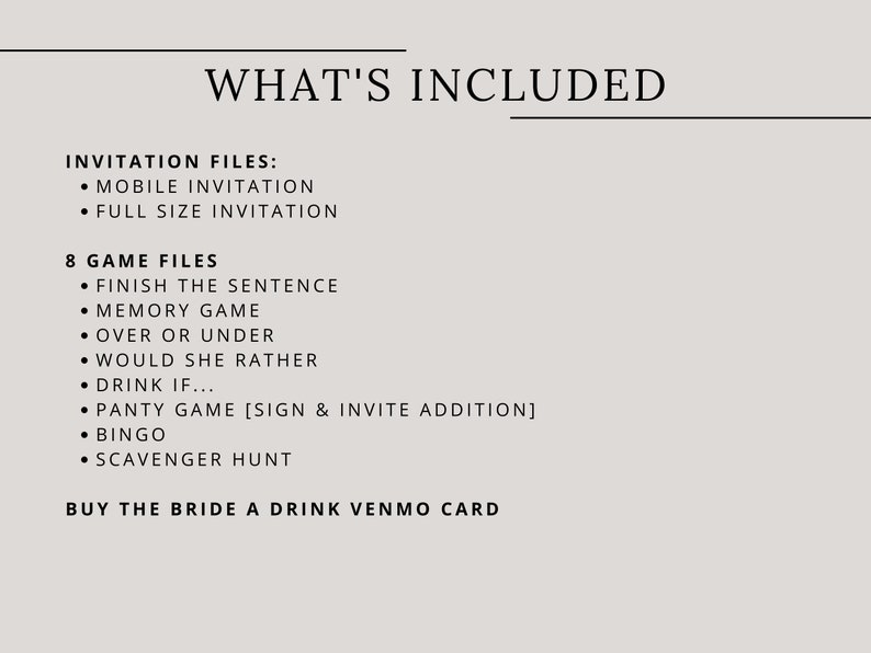 90s Bachelorette Party Bundle: Invitation, Itinerary & Games (Canva Template) image 8