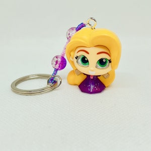 Rapunzel Disneydoorable hand made keychain