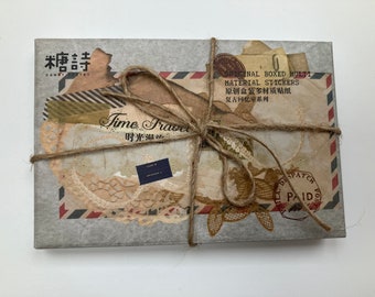 Reise Ephemera Pack, Aufkleber-Set, Schreibwaren, Scrapbooking, Geschenk für Handwerker, Journal Zubehör