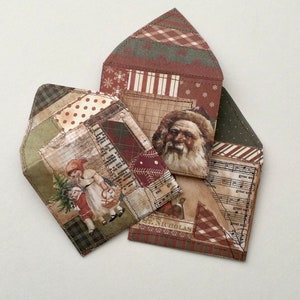 Papelería navideña, sobres para diarios basura, álbum de recortes, agenda, set de diario, correo feliz, duende navideño, sobres para niños, mini set
