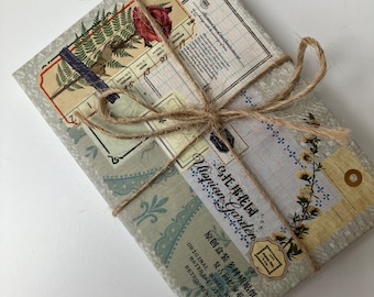 Floral Ephemera Pack: Floral Stickers, Scrapbook Embellishments.