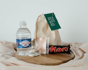 Guest gift: Personalized anti hangover kit (event, wedding ..)