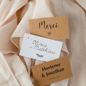 Set de 30 etiquetas para personalizar para tus eventos (boda, bautizo, cumpleaños, etc.)