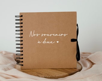 Livre "nos souvenirs à deux" (Saint-Valentin, mariage, anniversaire...)