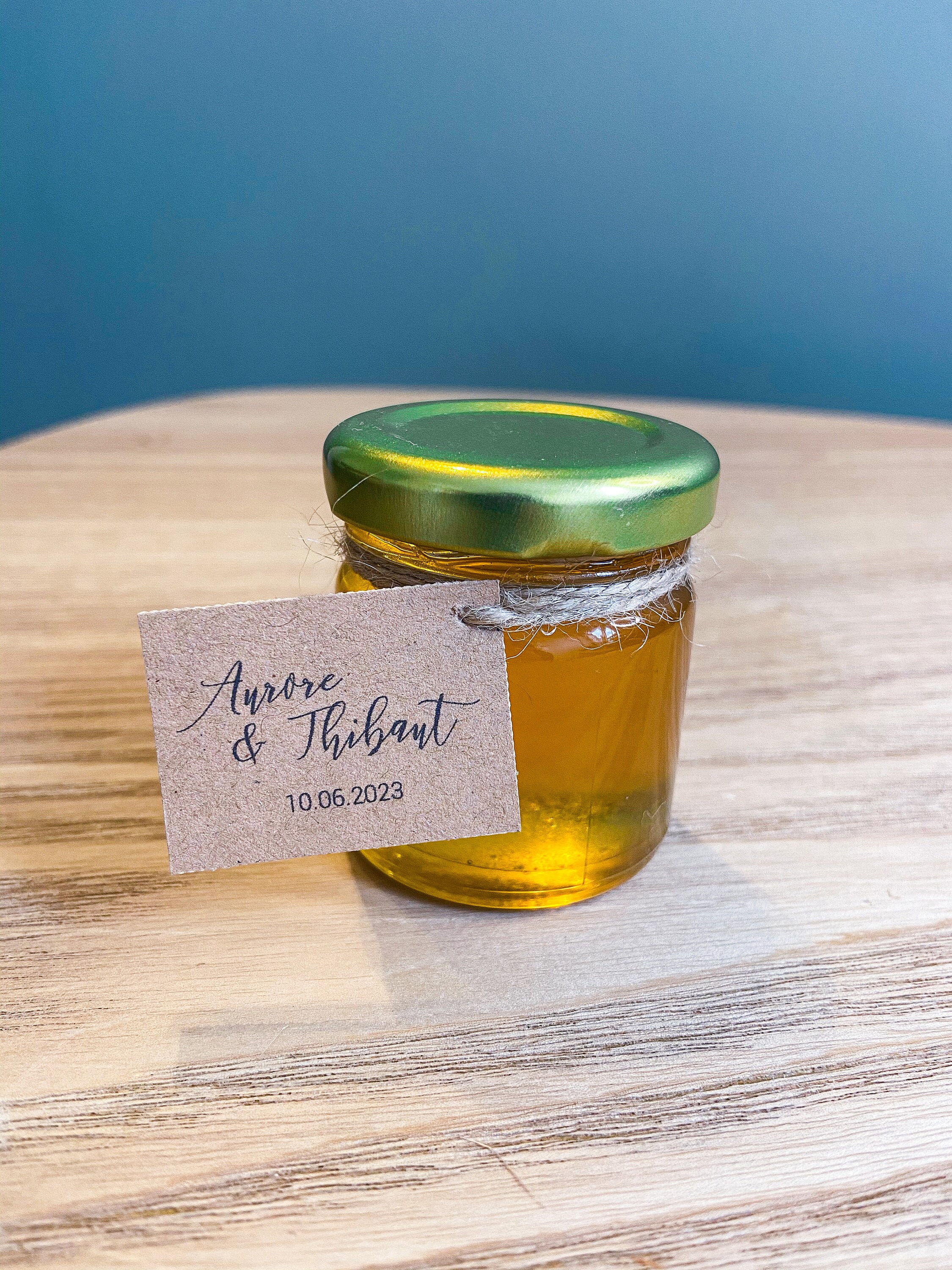 Guest gift Personalized honey pot event wedding.. Etsy