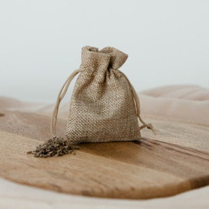 Guest gift: Lavender pouch (event, wedding, etc.) - Minimum order 10