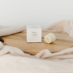 Guest gift: “Innocent” scented fondant (Wedding, event, etc.) - Minimum order 10