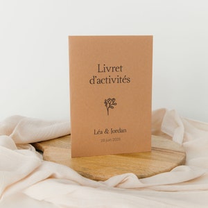 Guest gift: Kraft &quot;Countryside&quot; children&#39;s activity booklet